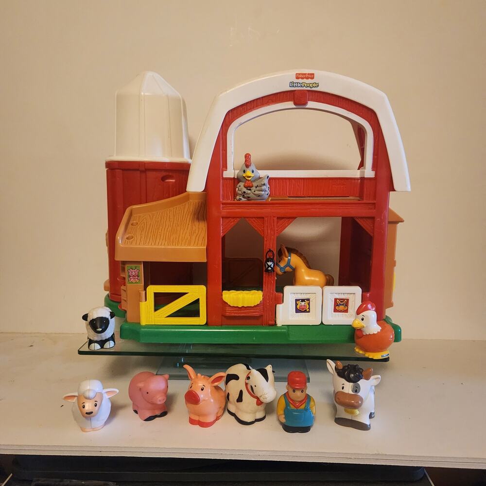 isher-Price Little People Around the Farm Set With Characters